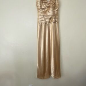 Cenderella Women  Wedding Prom Size M Color Gold